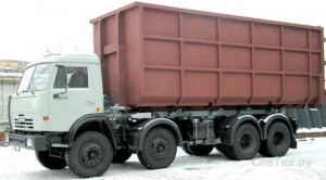Мусоровоз со сменным контейнером КамАЗ-65201 - МСК-22