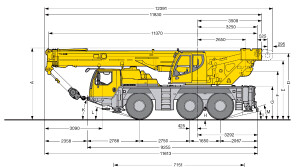 Автокран Liebherr LTM 1050 — 50 тонн