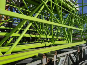 Зумлион Б/У строительный башенный кран Wa6015-8A плоская верхушка